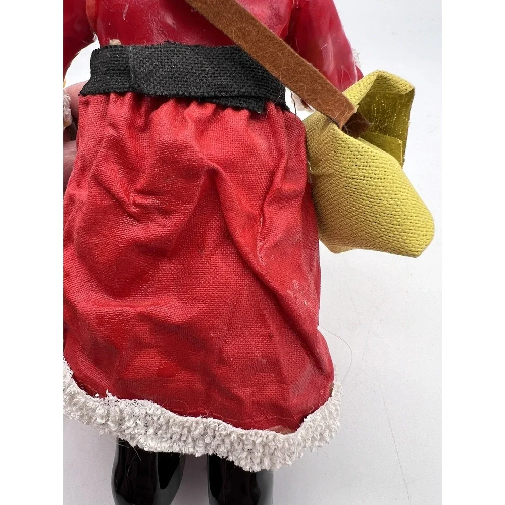 Clothtique Santa Christmas Tree Staff Satchel 6.5
